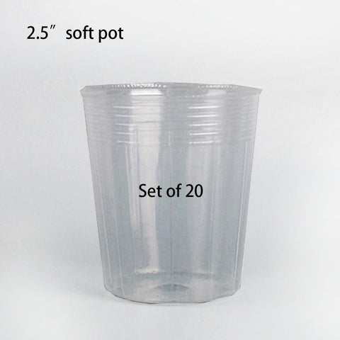 2.5" Phalaenopsis Soft Pot x20