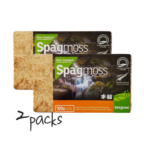 Spagmoss 100g/Compressed x2 新西蘭水苔