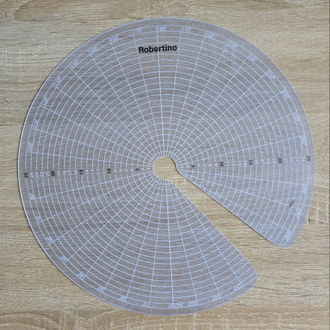 Flower Size Measuring Disk Ruler