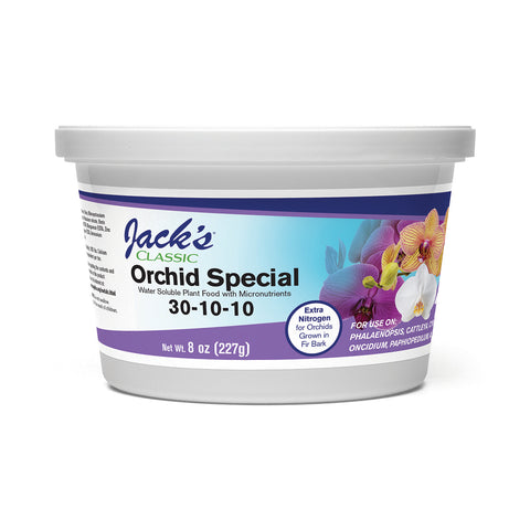 Jack's Orchid Classic Orchid Special fertilizer 30-10-10
